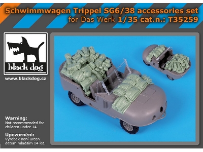 Schwimmwagen Trippel Sg 6/38 Accessories Set For Das Werk - image 7