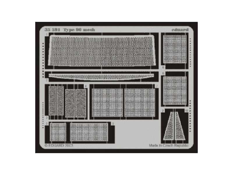 Type 90 mesh 1/35 - Tamiya - image 1