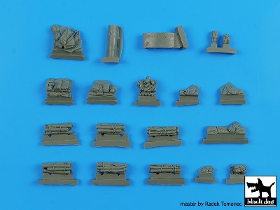 German Tiger I Accessories Set For Tamiya - image 7