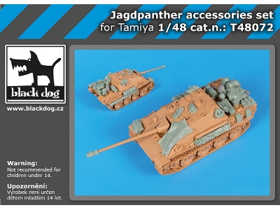 Jagdpanther Accessories Set For Tamiya - image 1