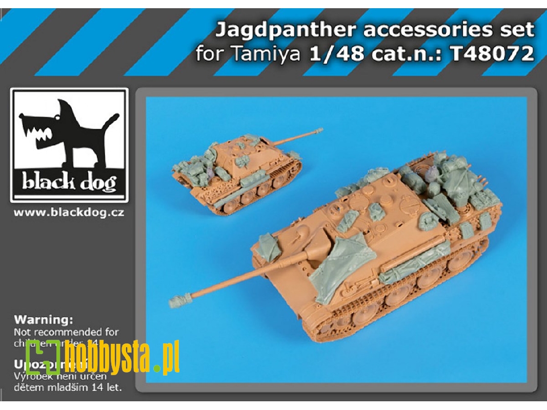 Jagdpanther Accessories Set For Tamiya - image 1