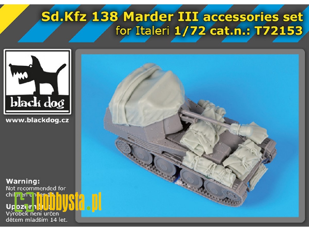 Sd.Kfz 138 Marder Iii Accessories Set For Revell - image 1