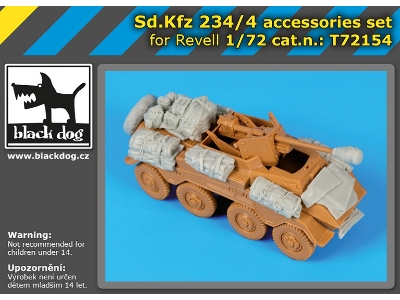 Sd.Kfz 234/4 Accessories Set For Italeri - image 1