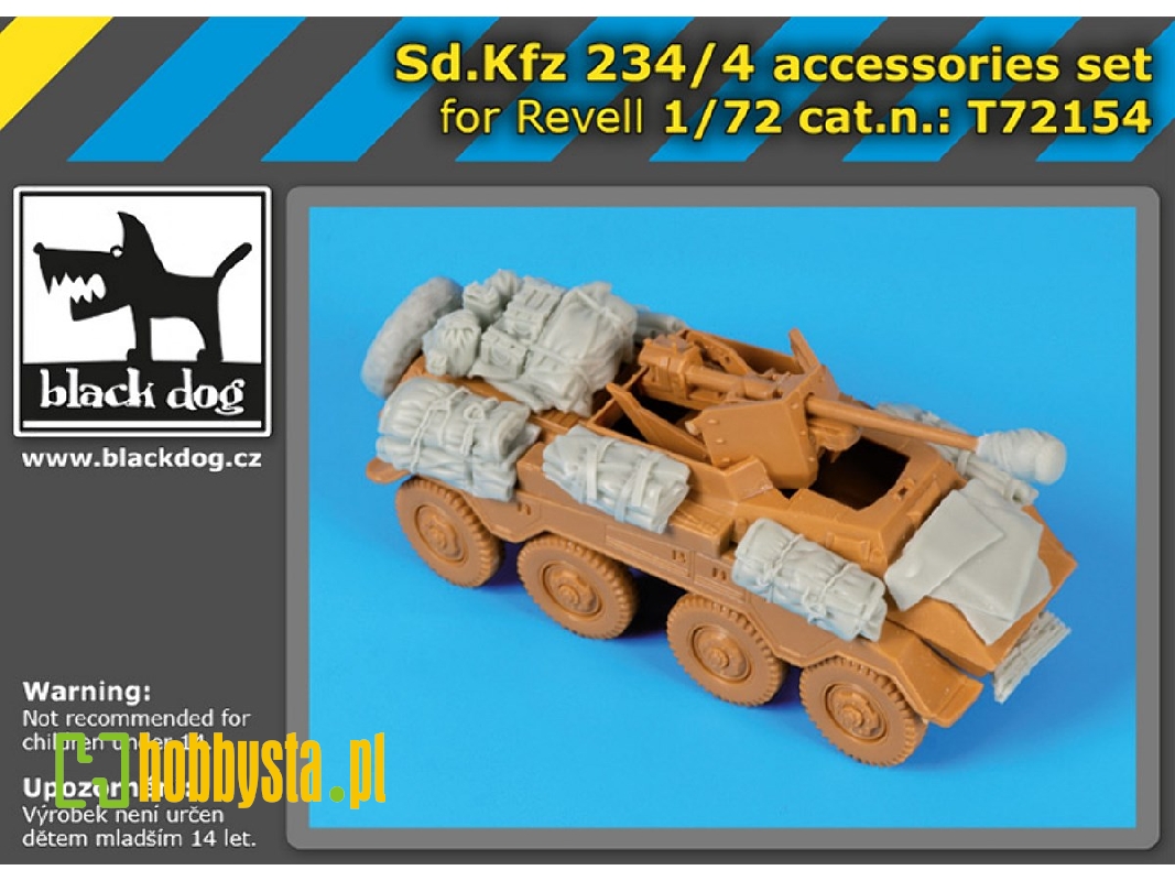 Sd.Kfz 234/4 Accessories Set For Italeri - image 1