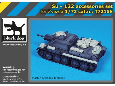 Su-122 Accessories Set For Zvezda - image 1