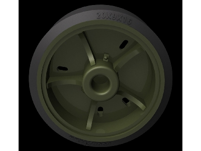 M4 "sherman" Road Wheels Pattern No3 - image 1