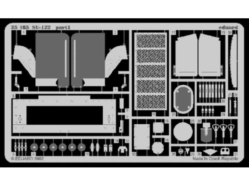 US 2 1/2 6x6 Cargo Truck 1/35 - Tamiya - image 1