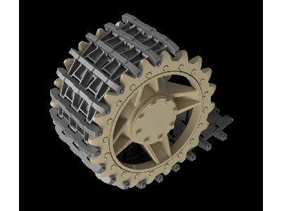 Entwicklungfahrzeug E-10 Tracks And Correct Drive Wheels - image 2