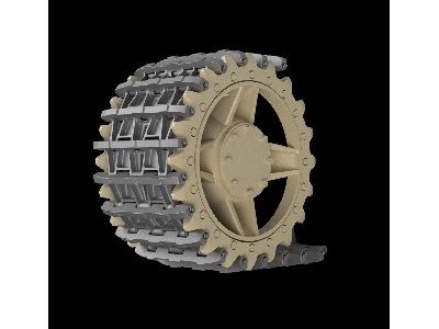 Entwicklungfahrzeug E-10 Tracks And Correct Drive Wheels - image 3