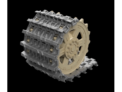 Entwicklungfahrzeug E-25 Tracks And Correct Drive Wheels - image 1