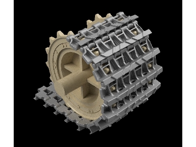 Entwicklungfahrzeug E-25 Tracks And Correct Drive Wheels - image 4