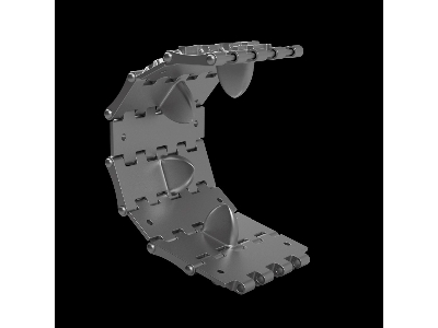 T-34 500mm Waffle Pattern Tracks No1 - image 4