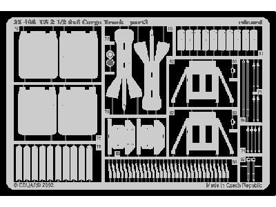 US 2 1/2 6x6 Cargo Truck 1/35 - Tamiya - image 4