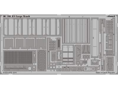 US Cargo Truck 1/35 - Italeri - image 1