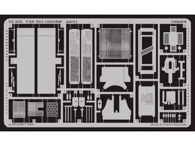 VAB 4x4 exterior 1/35 - Heller - image 1