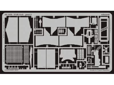 VAB 6x6 exterior 1/35 - Heller - image 1