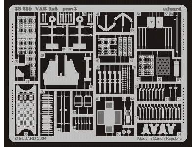 VAB 6x6 exterior 1/35 - Heller - image 3