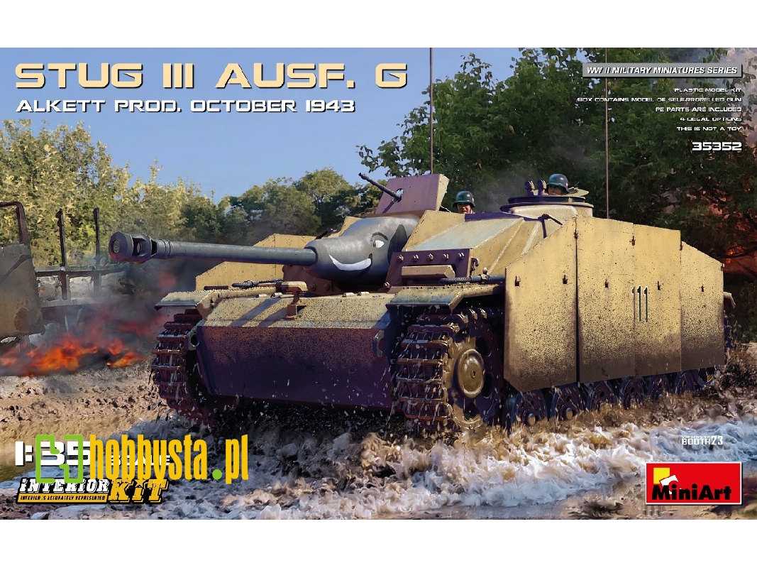 Stug Iii Ausf. G Alkett Prod. October 1943 Interior Kit - image 1