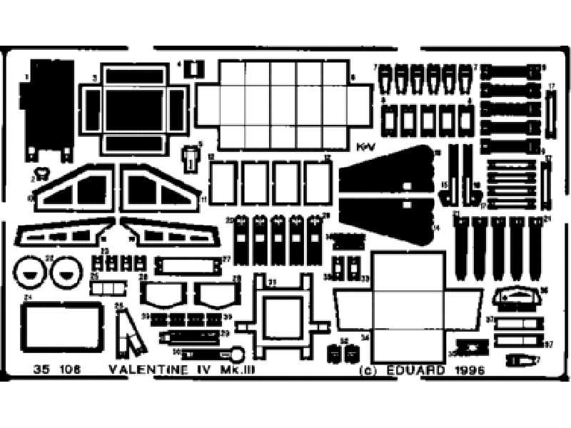 Valentine IV Mk. III 1/35 - Vm - image 1