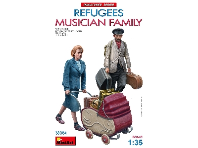 Refugees. Musician Family - image 1