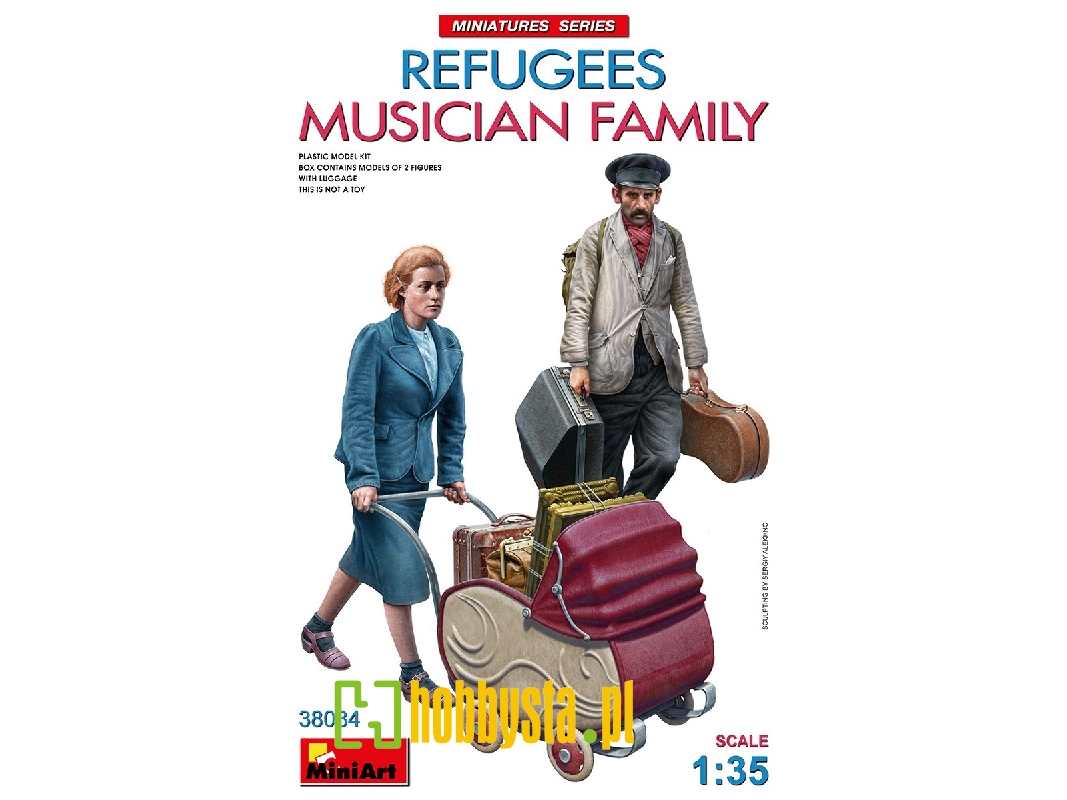 Refugees. Musician Family - image 1