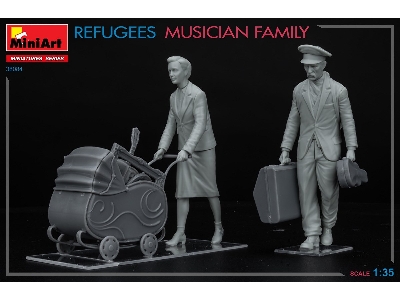 Refugees. Musician Family - image 9