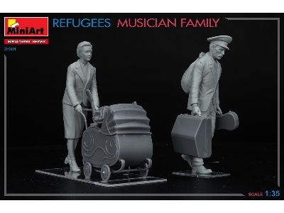 Refugees. Musician Family - image 10