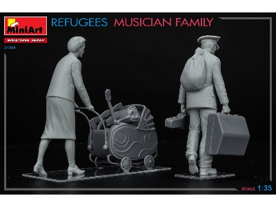 Refugees. Musician Family - image 11