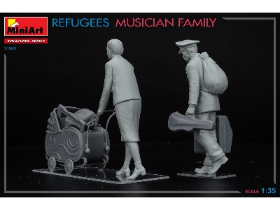 Refugees. Musician Family - image 12