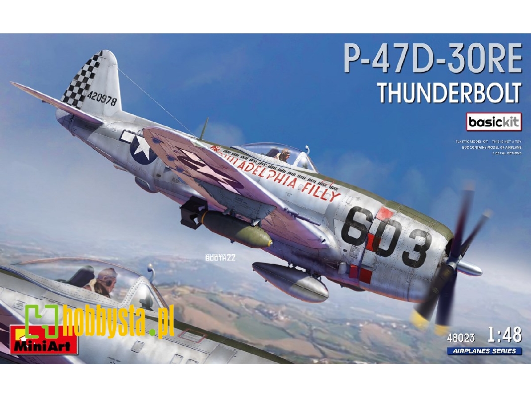 P-47d-30re Thunderbolt. Basic Kit - image 1
