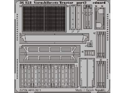 Voroshilovets Tractor 1/35 - Trumpeter - image 3