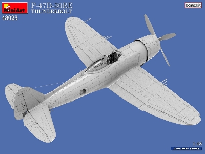 P-47d-30re Thunderbolt. Basic Kit - image 8