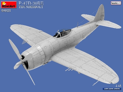 P-47d-30re Thunderbolt. Basic Kit - image 9
