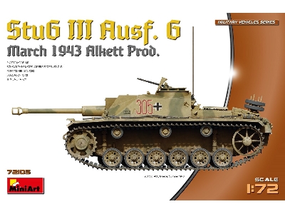 Stug Iii Ausf. G  March 1943 Prod. - image 1