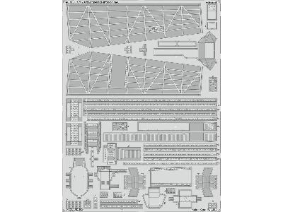 SM.79 rear fuselage interior 1/48 - EDUARD - image 1