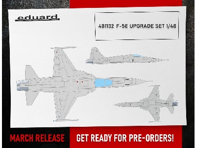 F-5E upgrade set 1/48 - EDUARD - image 1