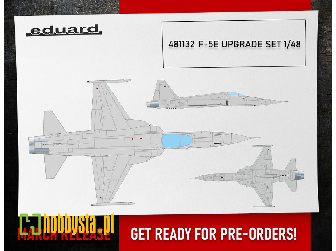 F-5E upgrade set 1/48 - EDUARD - image 1