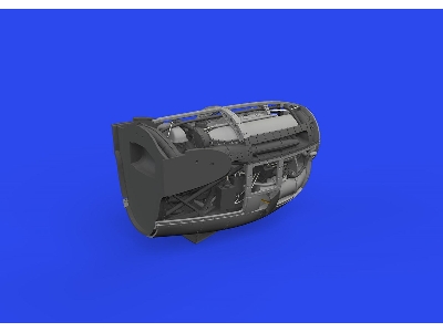 P-38J left engine PRINT 1/48 - TAMIYA - image 2