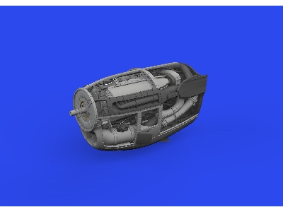 P-38J left engine PRINT 1/48 - TAMIYA - image 5