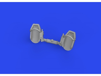 Bf 109E rudder pedals early PRINT 1/72 - image 3