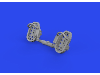 Bf 109E rudder pedals late PRINT 1/72 - image 5