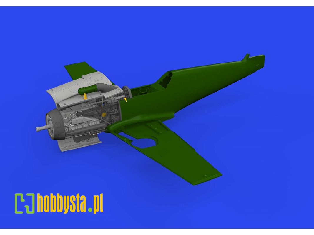 Bf 109F engine PRINT 1/72 - EDUARD - image 1