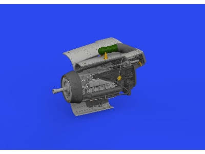 Bf 109F engine PRINT 1/72 - EDUARD - image 2