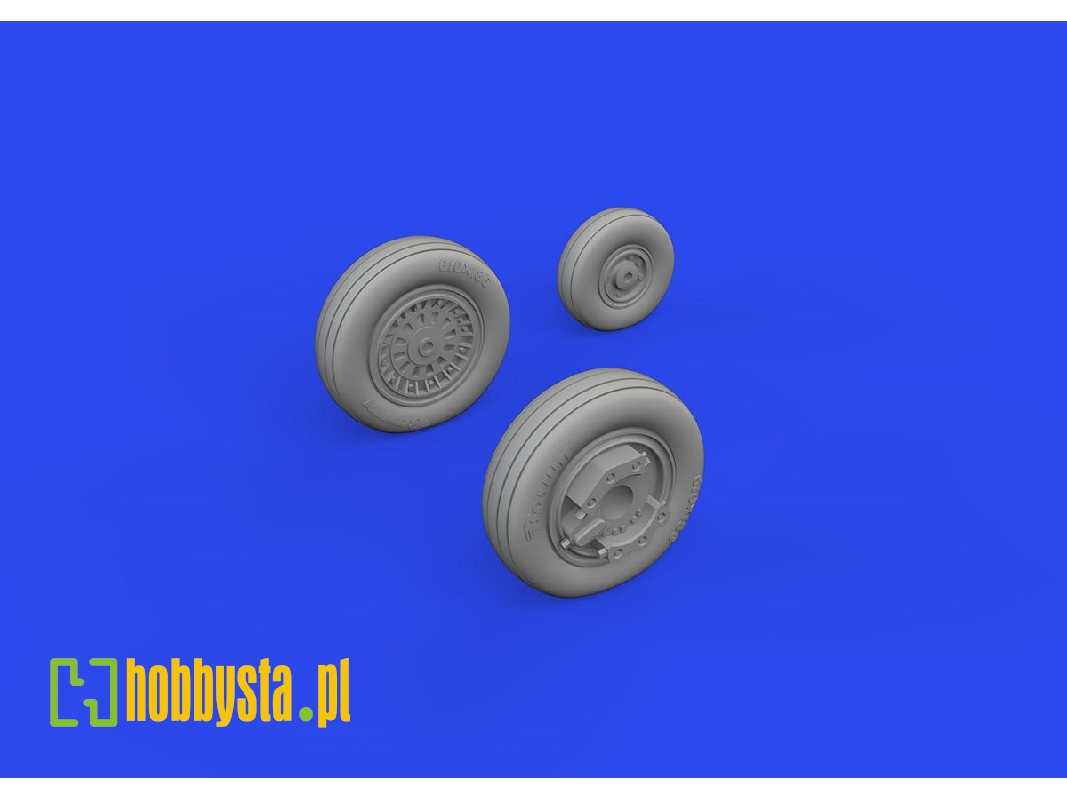 L-39 wheels PRINT 1/72 - EDUARD - image 1