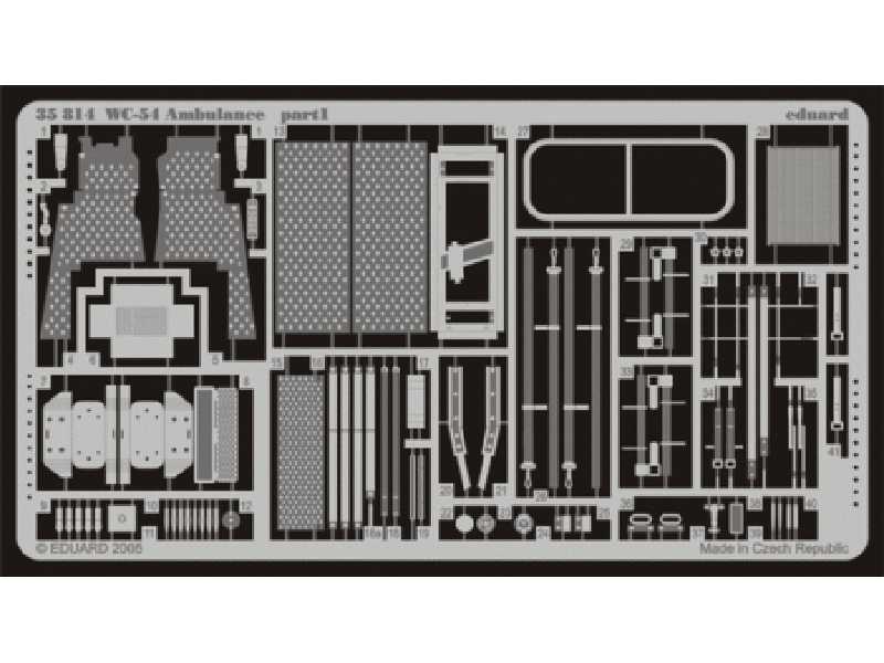 WC-54 Ambulance 1/35 - Italeri - image 1