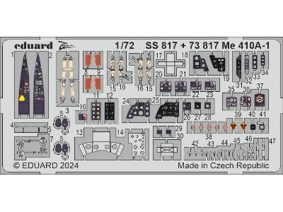 Me 410A-1 1/72 - AIRFIX - image 1