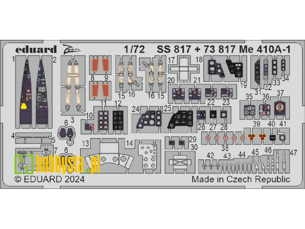 Me 410A-1 1/72 - AIRFIX - image 1