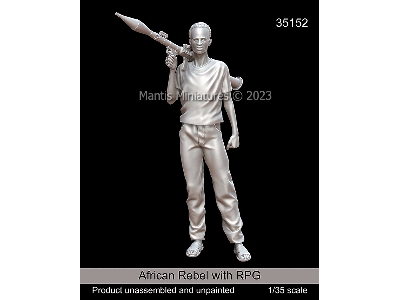 African Rebel With Rpg - image 1