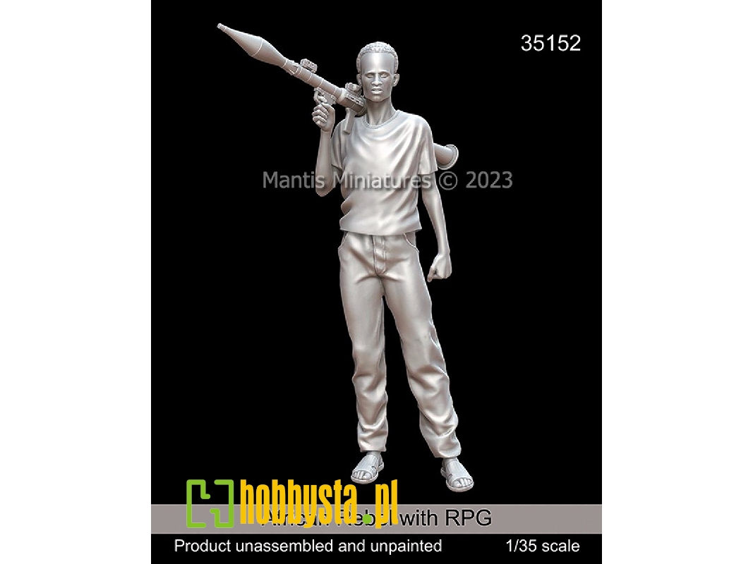 African Rebel With Rpg - image 1