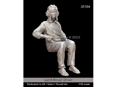 Land Rover Driver (For Ak, Italeri, Revell) - image 1